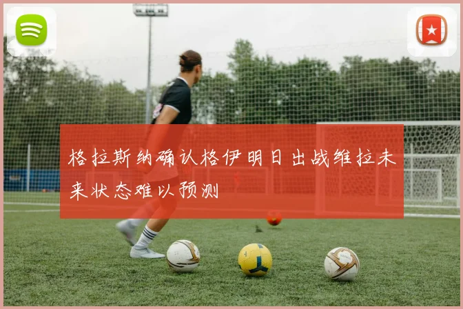 格拉斯纳确认格伊明日出战维拉未来状态难以预测